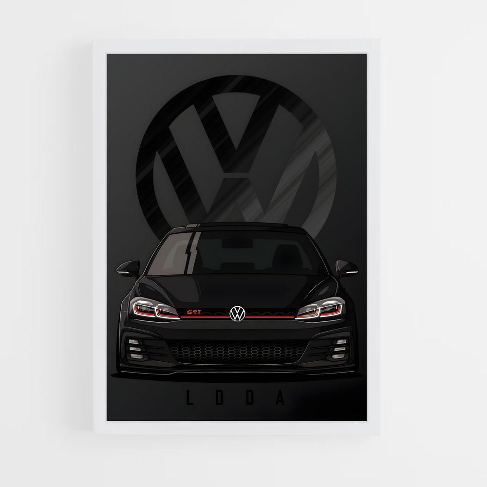 Poster V-Room – affiche Volkswagen (vue 3)